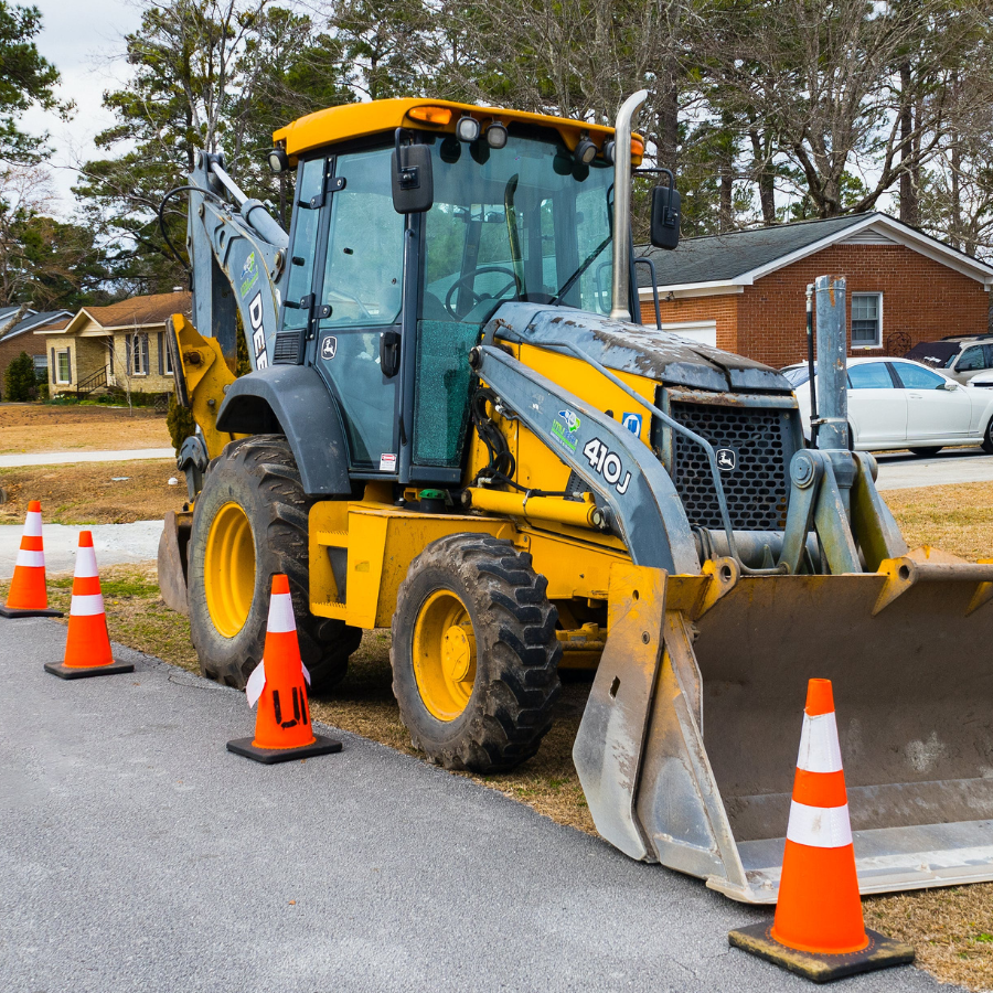 Backhoe - SL Patterson Septic